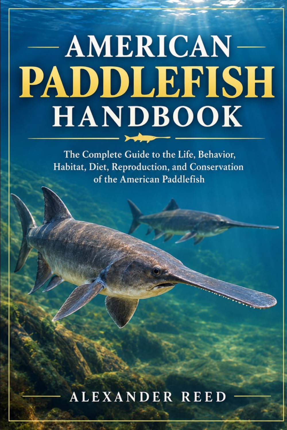 AMERICAN PADDLEFISH HANDBOOK: The Complete Guide to the Life, Behavior, Habitat, Diet, Reproduction, and Conservation of the American Paddlefish