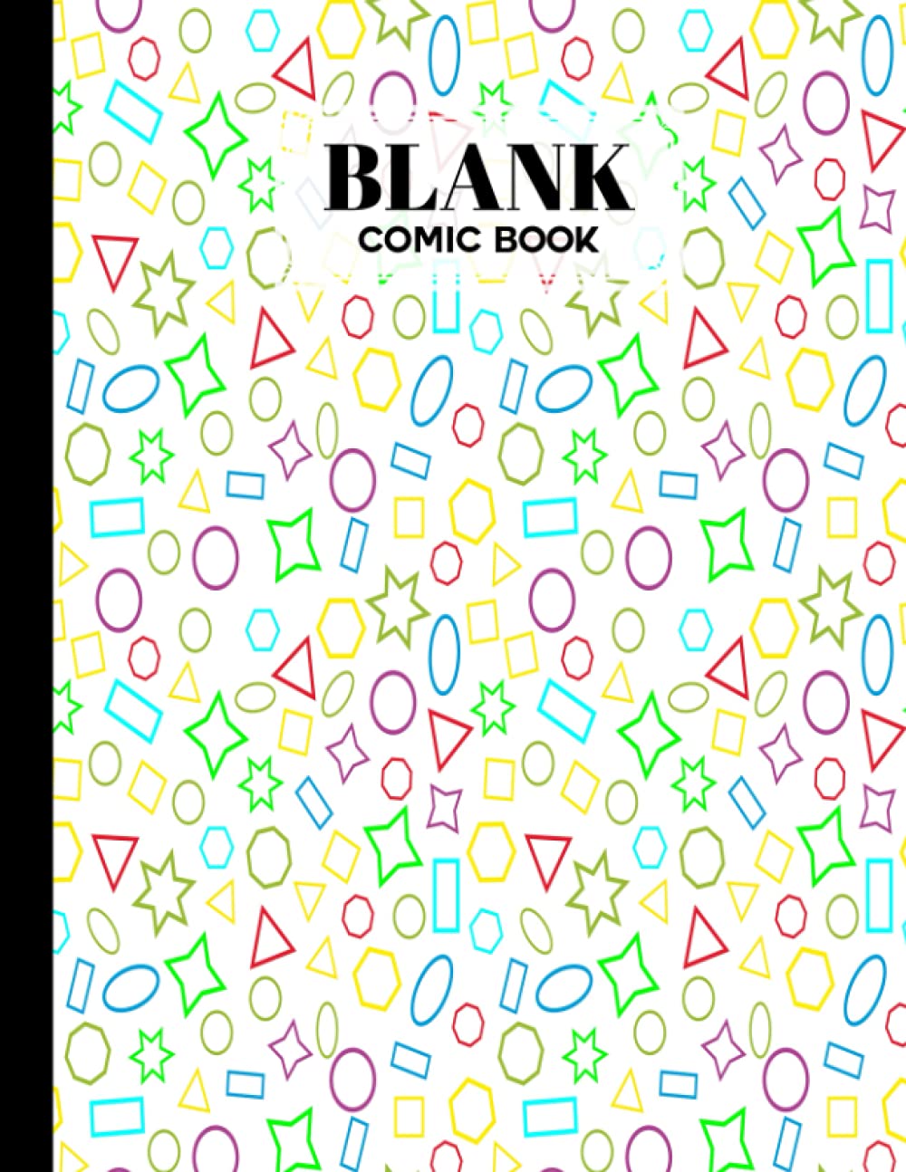 Blank Comic Book: Rectangles Cover, Draw Your Own Comics - 120 Pages of Fun and Unique Templates - A Large 8.5" x 11" Notebook by Ramazan Bischoff baixar livro de graça