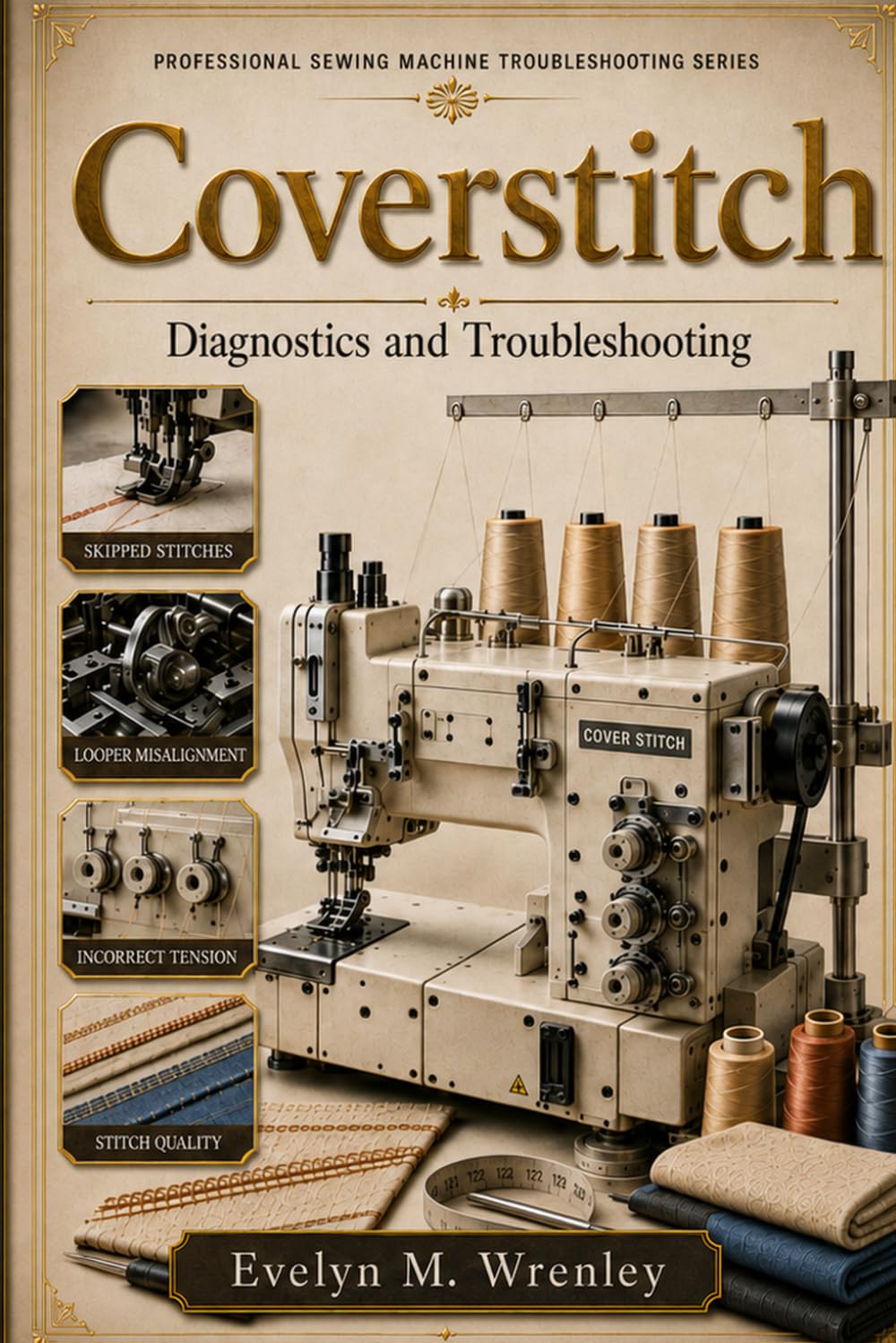 ler totalmente Coverstitch Troubleshooting: How to Identify, Test, and Fix Coverstitch Problems (Sewing Machine Troubleshooting)