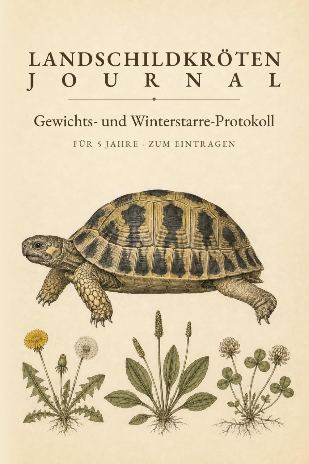 Landschildkröten-Journal: Gewichts- und Winterstarre-Protokoll für 5 Jahre | Haltungstagebuch zum Eintragen mit Wiegetabelle, Futter- und... und Meldedaten (German Edition) baixar livro de graça