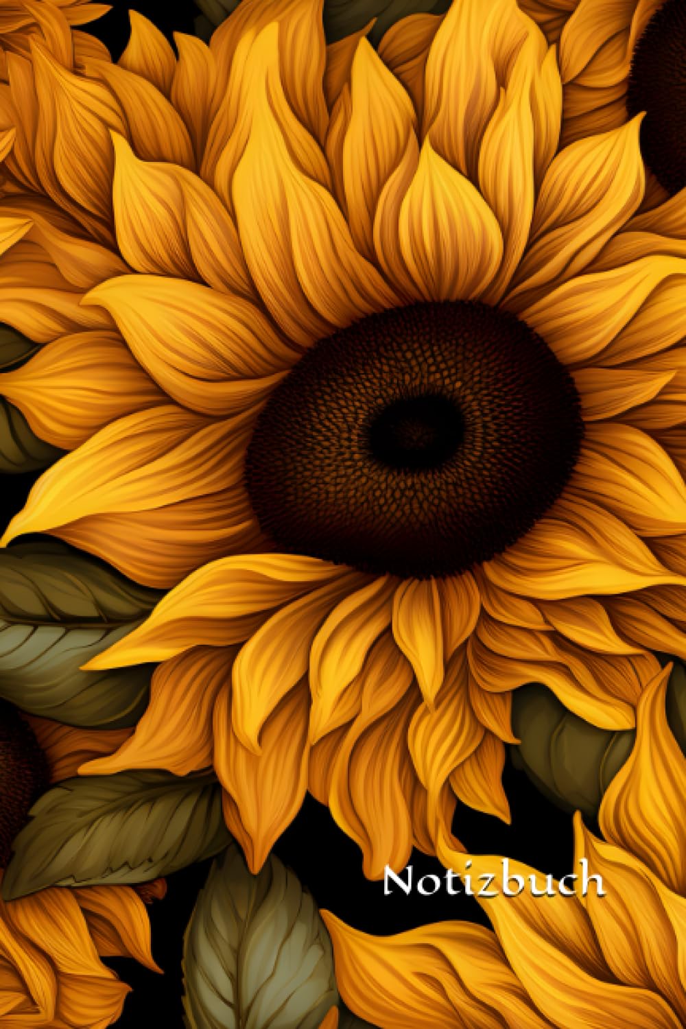 Notizbuch: Sonnenblumen Notizbuch | 6x9 Zoll DIN A5 | 100 Seiten liniert | Sonnenblume Notizheft | Blumen Tagebuch | Sommerblumen Schreibheft (German Edition) baixar livro de graça