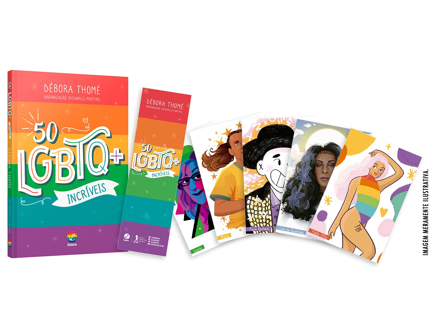 50 Lgbtq+ Incríveis (Acompanha Marcador e Cards) baixar o livro de graça