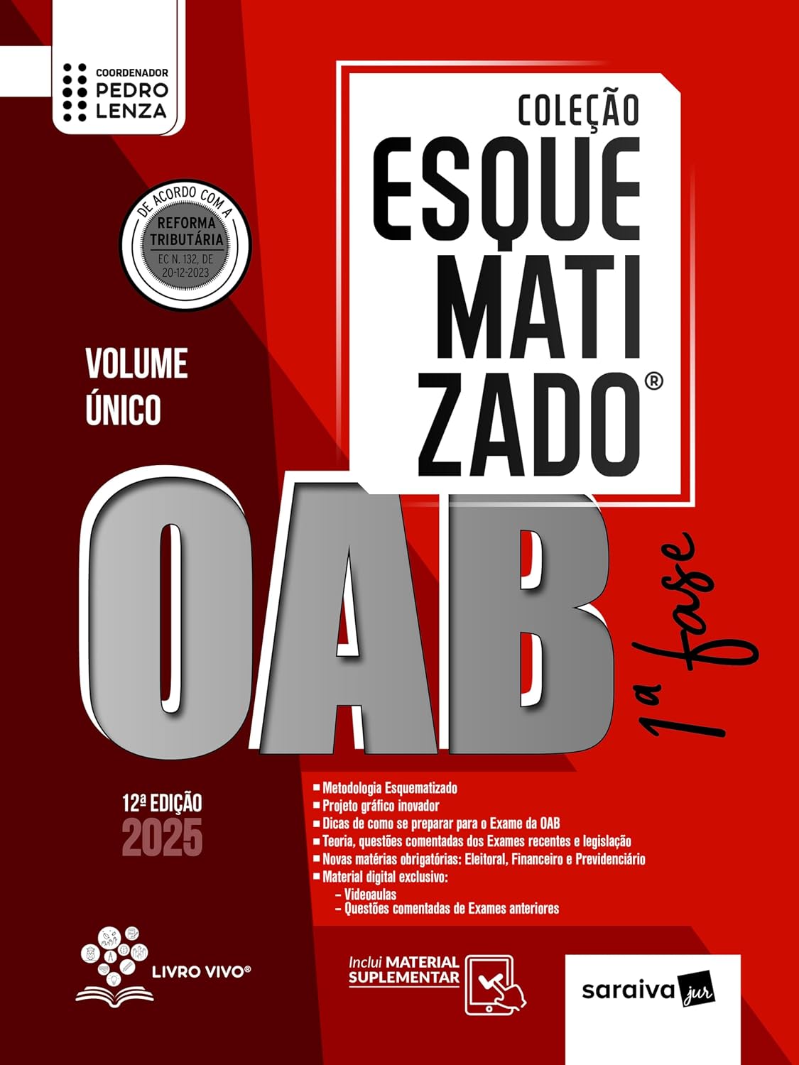 Coleção Esquematizado - Oab 1ª Fase - Volume Único - 12ª Edição 2025 baixar livro de graça