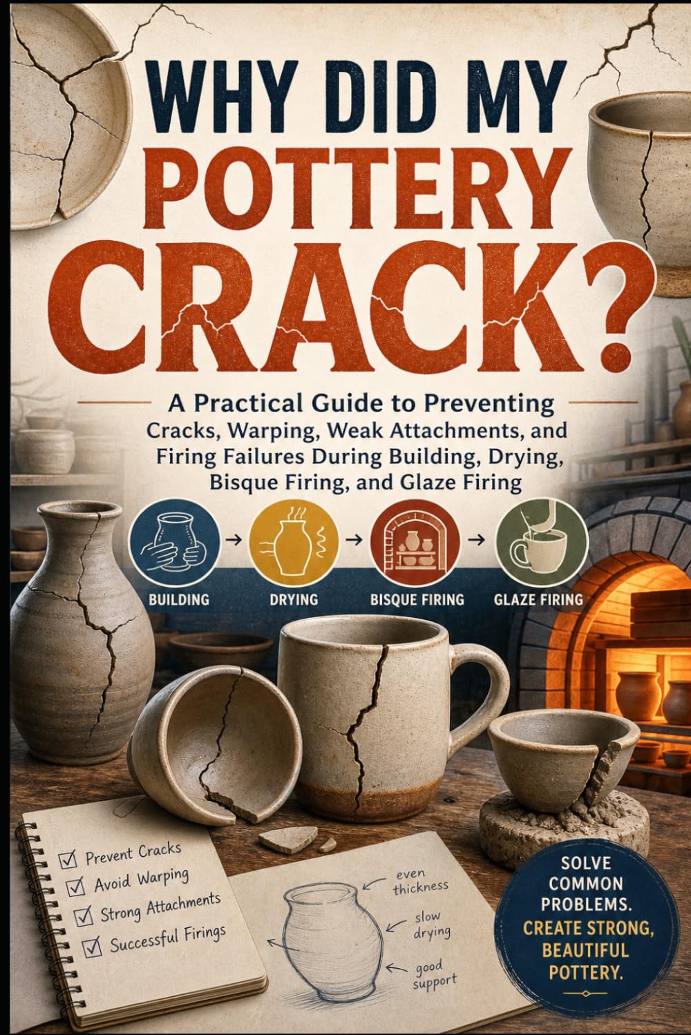 capítulo por capítulo baixar Why Did My Pottery Crack?: A Practical Guide to Preventing Cracks, Warping, Weak Attachments, and Firing Failures During Building, Drying, Bisque Firing, and Glaze Firing