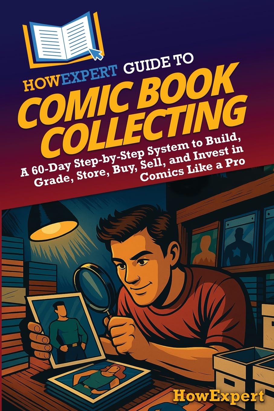 ler totalmente HowExpert Guide to Comic Book Collecting: A 60-Day Step-by-Step System to Build, Grade, Store, Buy, Sell, and Invest in Comics Like a Pro