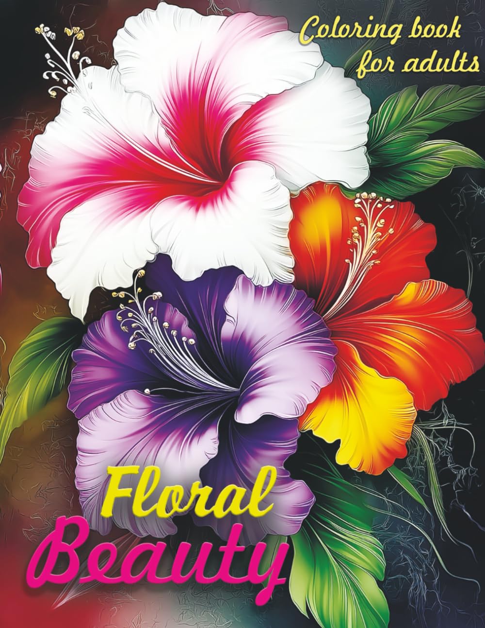 ler totalmente Floral Beauty Adult Coloring Book: Beautiful and Simple Floral Designs, Bouquet Arrangements in Vases, and Patterns, Large Print Coloring Pages for... for Adults and Teens (Flower Coloring Book)