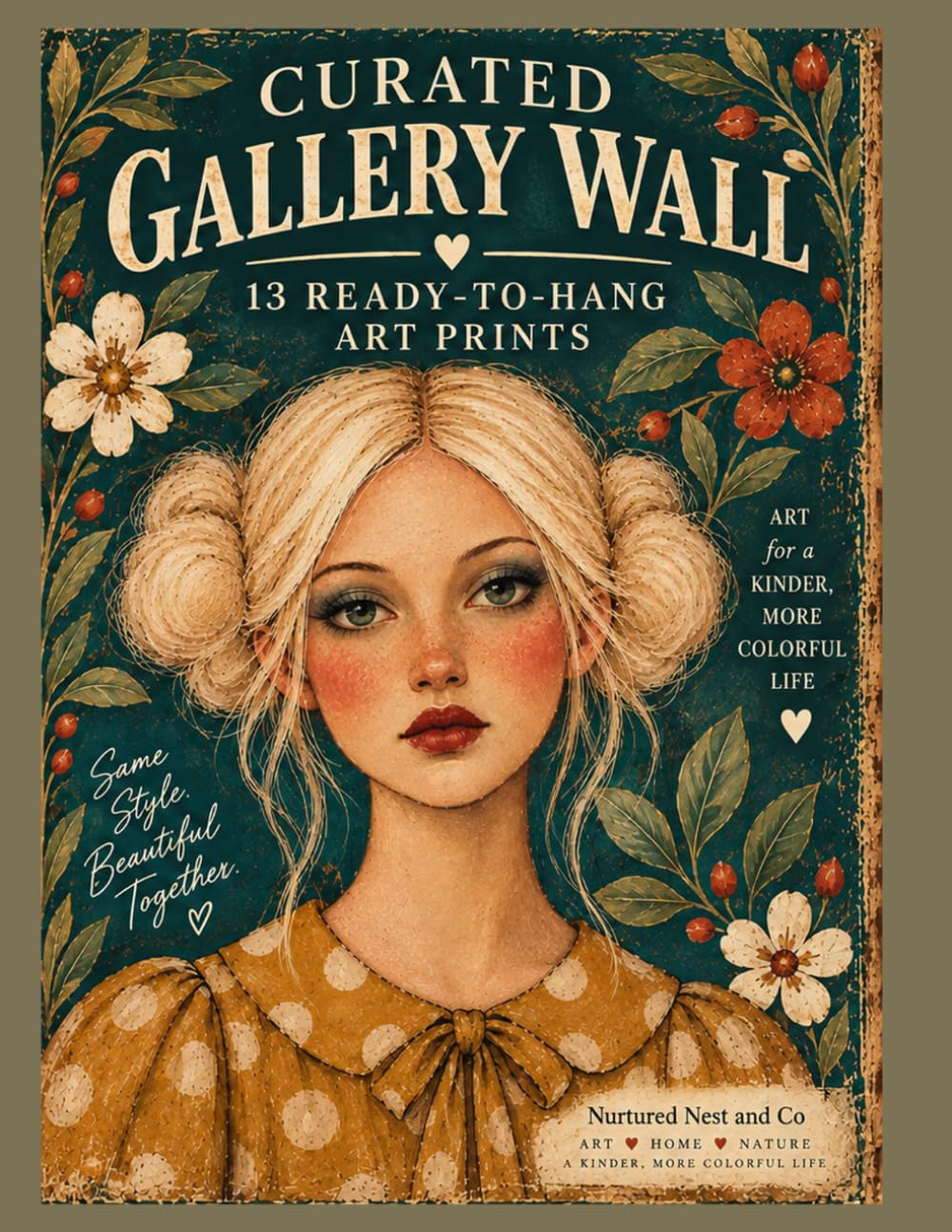 Curated Gallery Wall: 13 Ready-to-Frame Art Prints Designed to Display Beautifully Together baixar o livro de graça