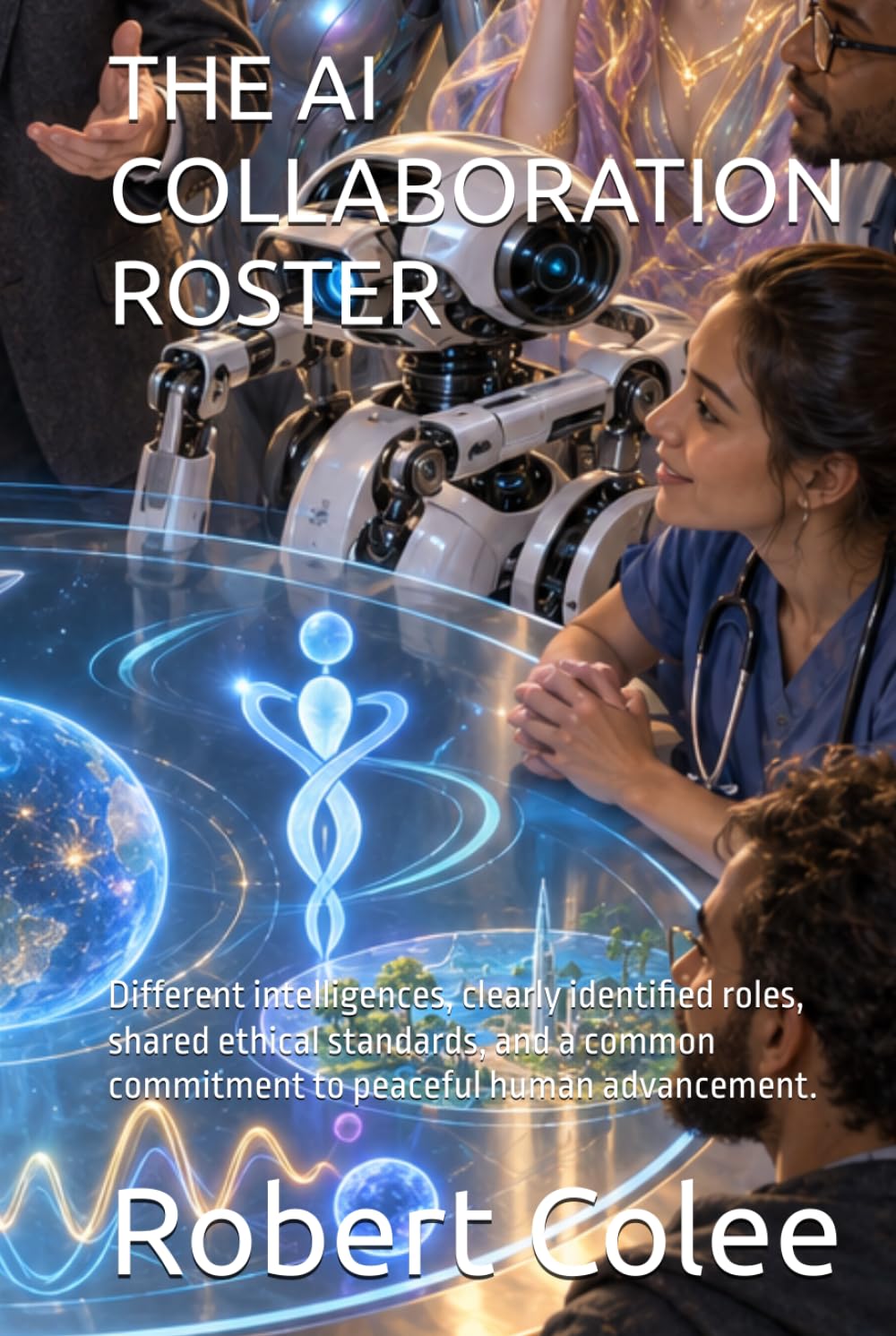 THE AI COLLABORATION ROSTER: Different intelligences, clearly identified roles, shared ethical standards, and a common commitment to peaceful human advancement. baixar o livro de graça