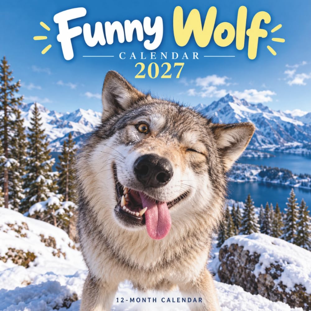capítulo por capítulo baixar Funny Wolf Calendar 2027: Playful Wolves and Humorous Wildlife Moments