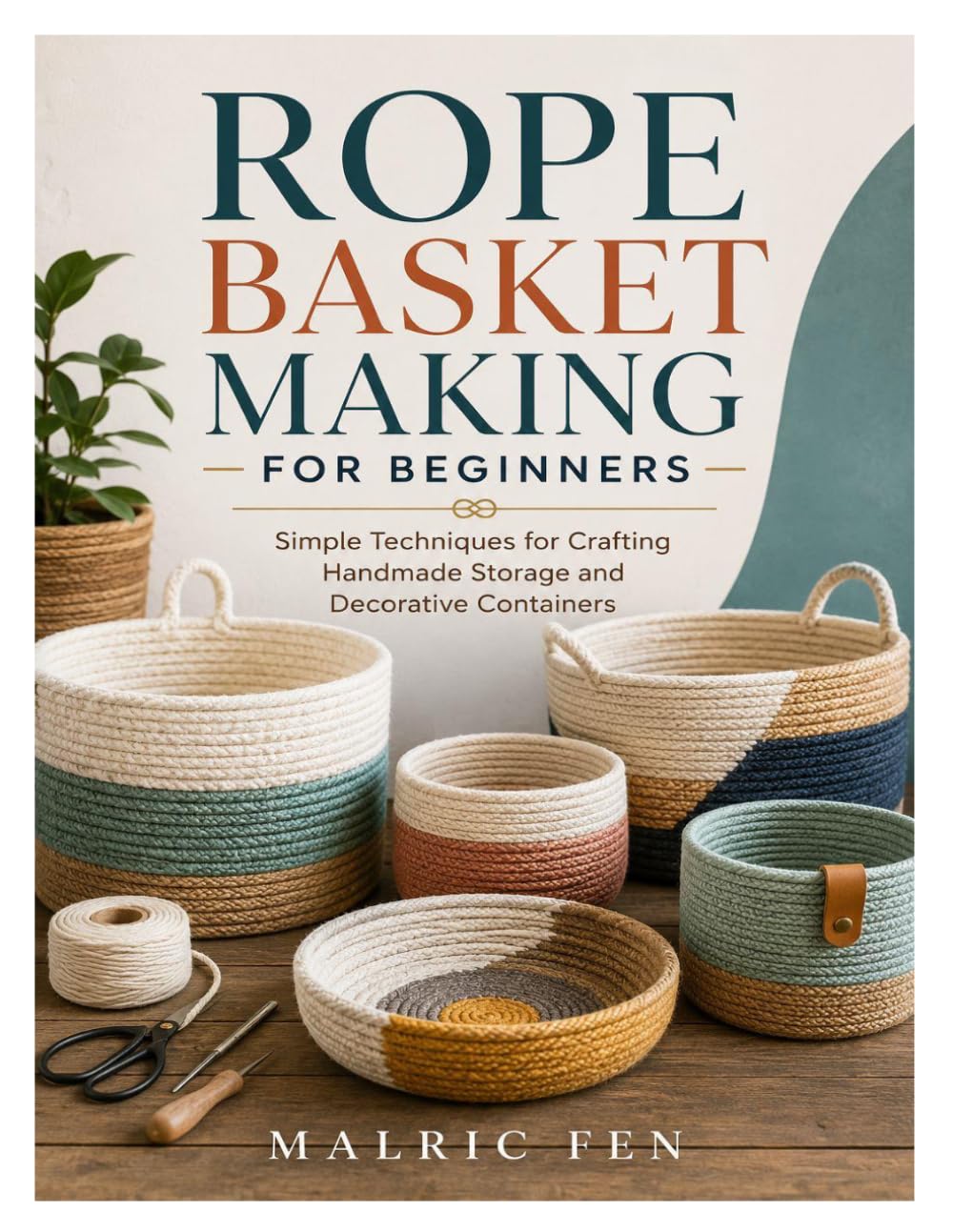 ler totalmente ROPE BASKET MAKING FOR BEGINNERS: Simple Techniques for Crafting Handmade Storage and Decorative Containers