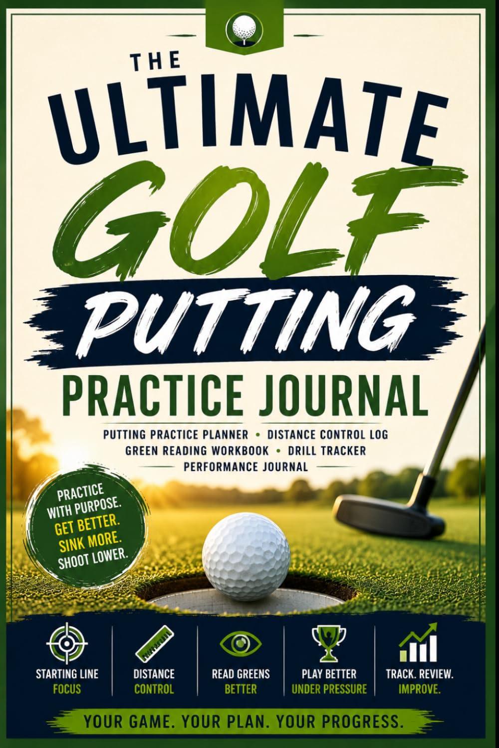 The Ultimate Golf Putting Practice Journal: Practice with Purpose and Build a More Consistent Putting Game baixar livro de graça