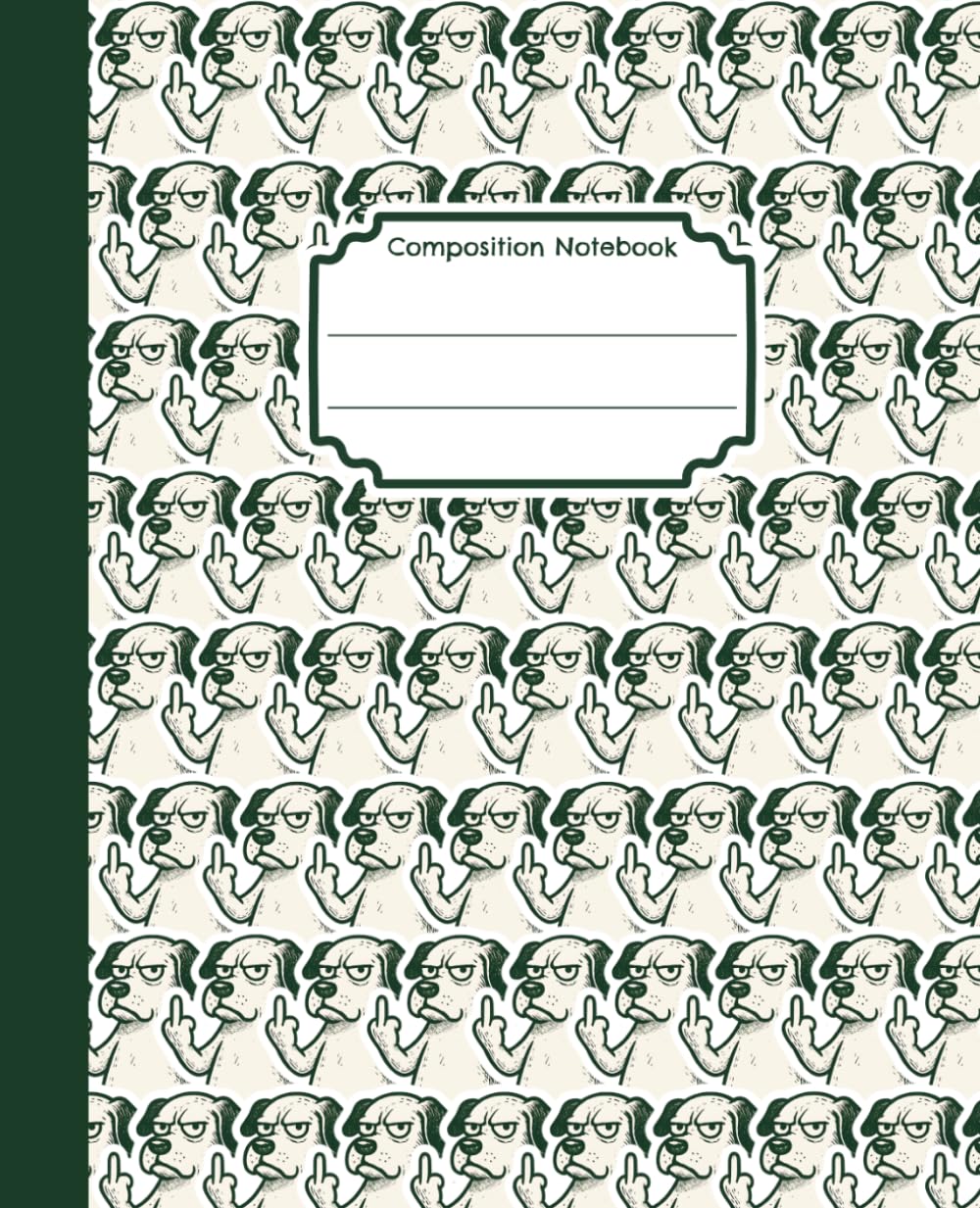 Composition Notebook: Rude Dogs - 7.5 x 9.25" College Ruled, 110 Pages, School and Office Writing Journal baixar livro de graça