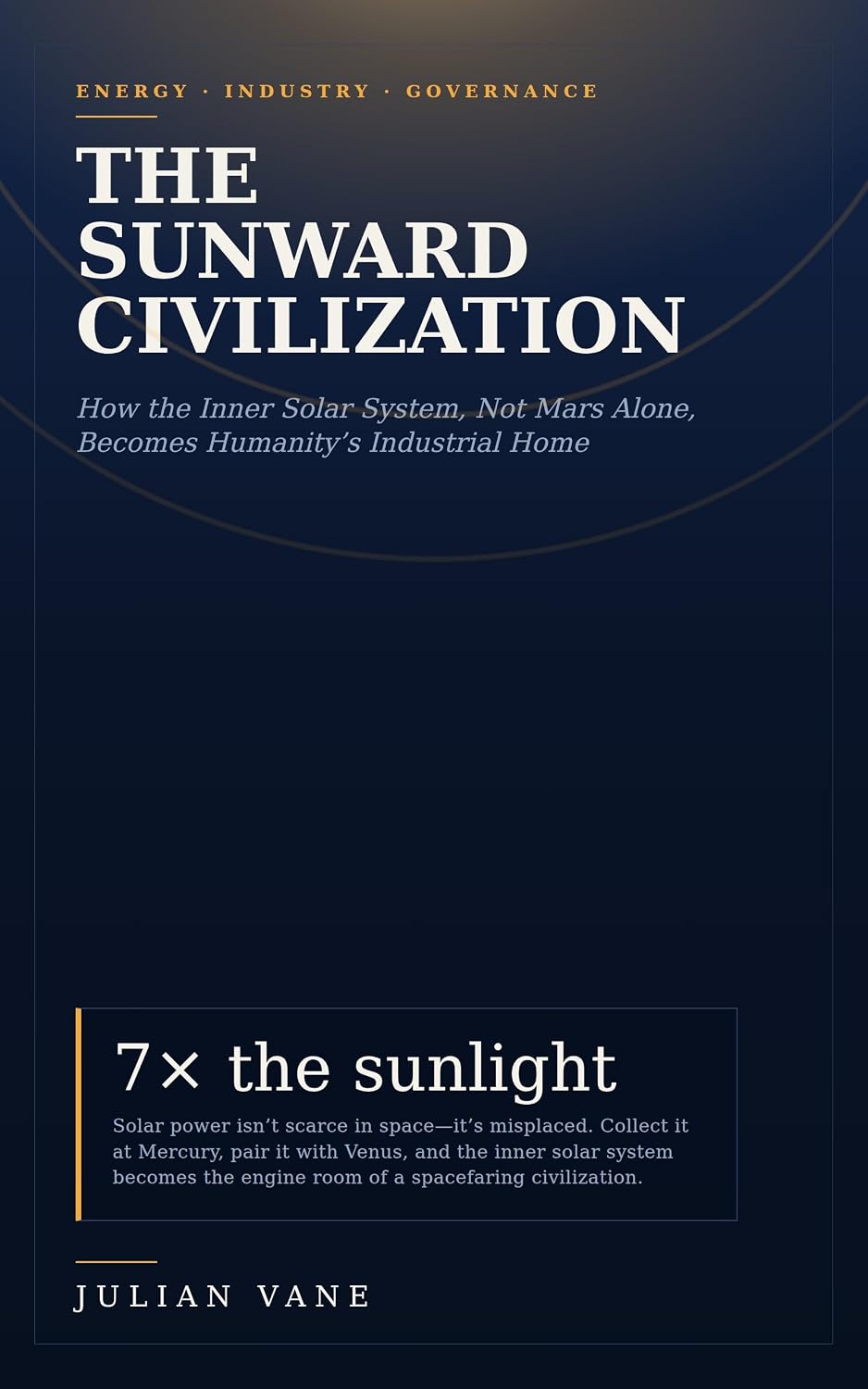 The Sunward Civilization: How the Inner Solar System — Not Mars Alone — Becomes Humanity's Industrial Home (English Edition)