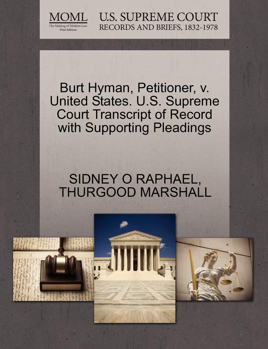 capítulo por capítulo baixar Burt Hyman, Petitioner, v. United States. U.S. Supreme Court Transcript of Record with Supporting Pleadings