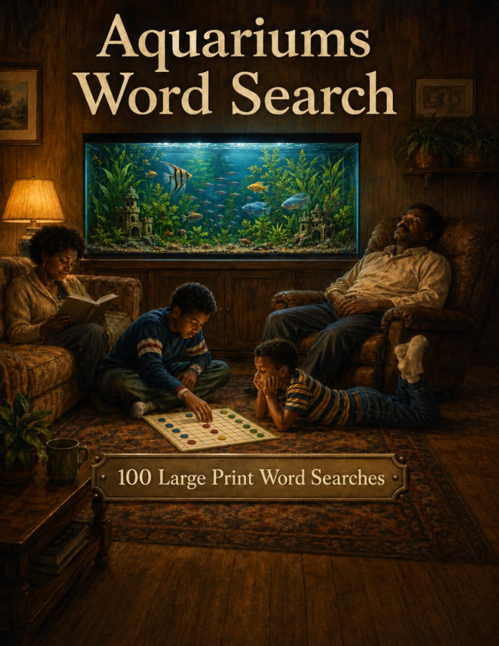 Aquariums Word Search: 100 Large Print Puzzles for Fishkeepers, Aquarium Lovers, and Anyone Drawn to the Underwater World (Animal Companions) baixar o livro de graça