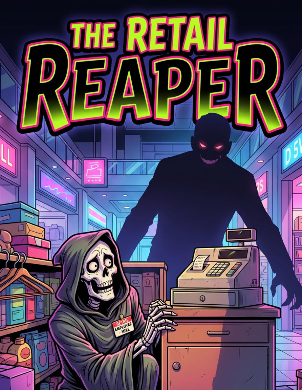 The Retail Reaper: A Snarky Adult Coloring Book for Customer Service Burnout, Stress Relief, and Cashier Gag Gifts (The Exhausted Reaper: A Snarky Adult Coloring Book Series) baixar o livro de graça