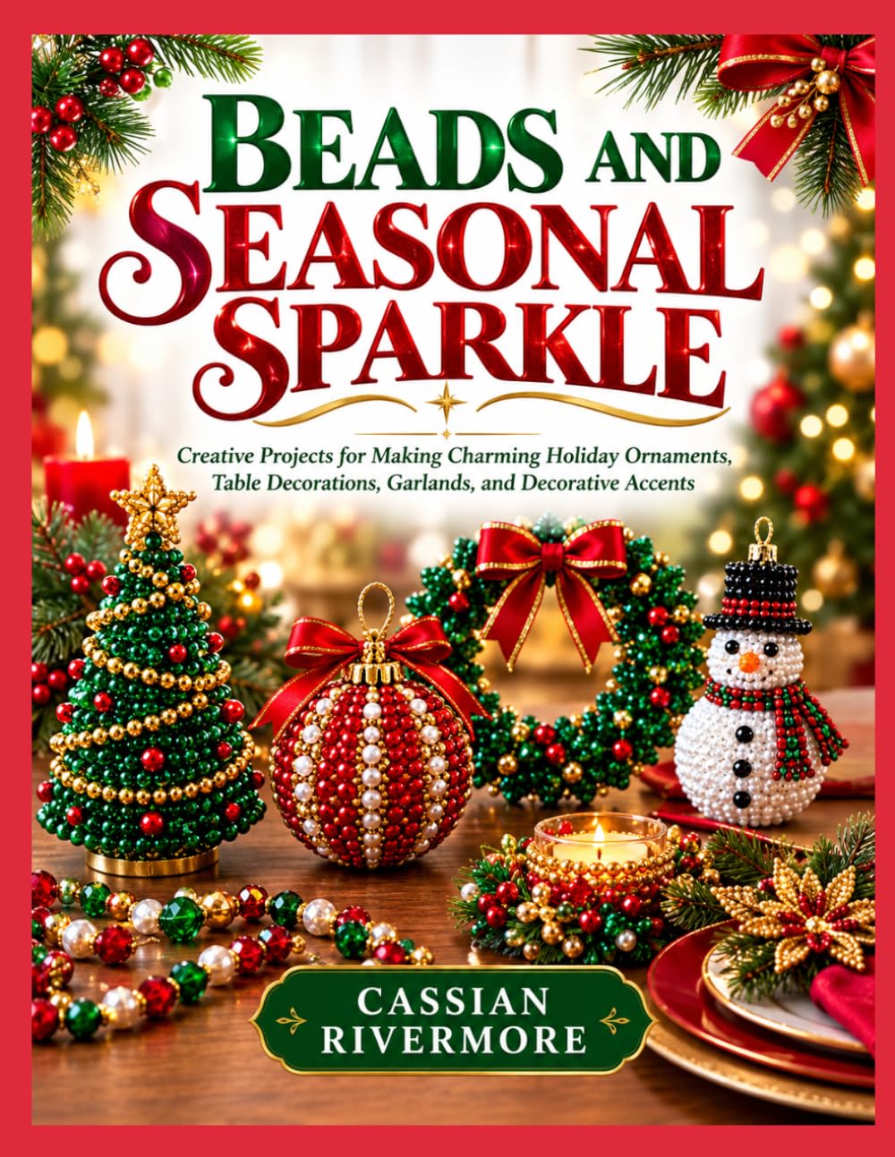 Beads and Seasonal Sparkle: Creative Projects for Making Charming Holiday Ornaments, Table Decorations, Garlands, and Decorative Accents baixar o livro de graça