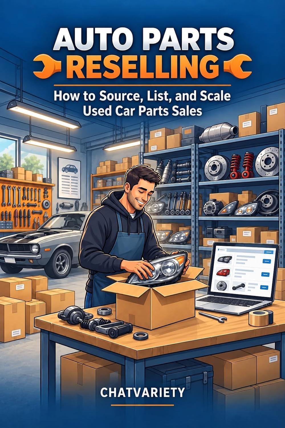 capítulo por capítulo baixar Auto Parts Reselling: How to Source, List, and Scale Used Car Parts Sales (Automotive Career & Business Series) (English Edition)