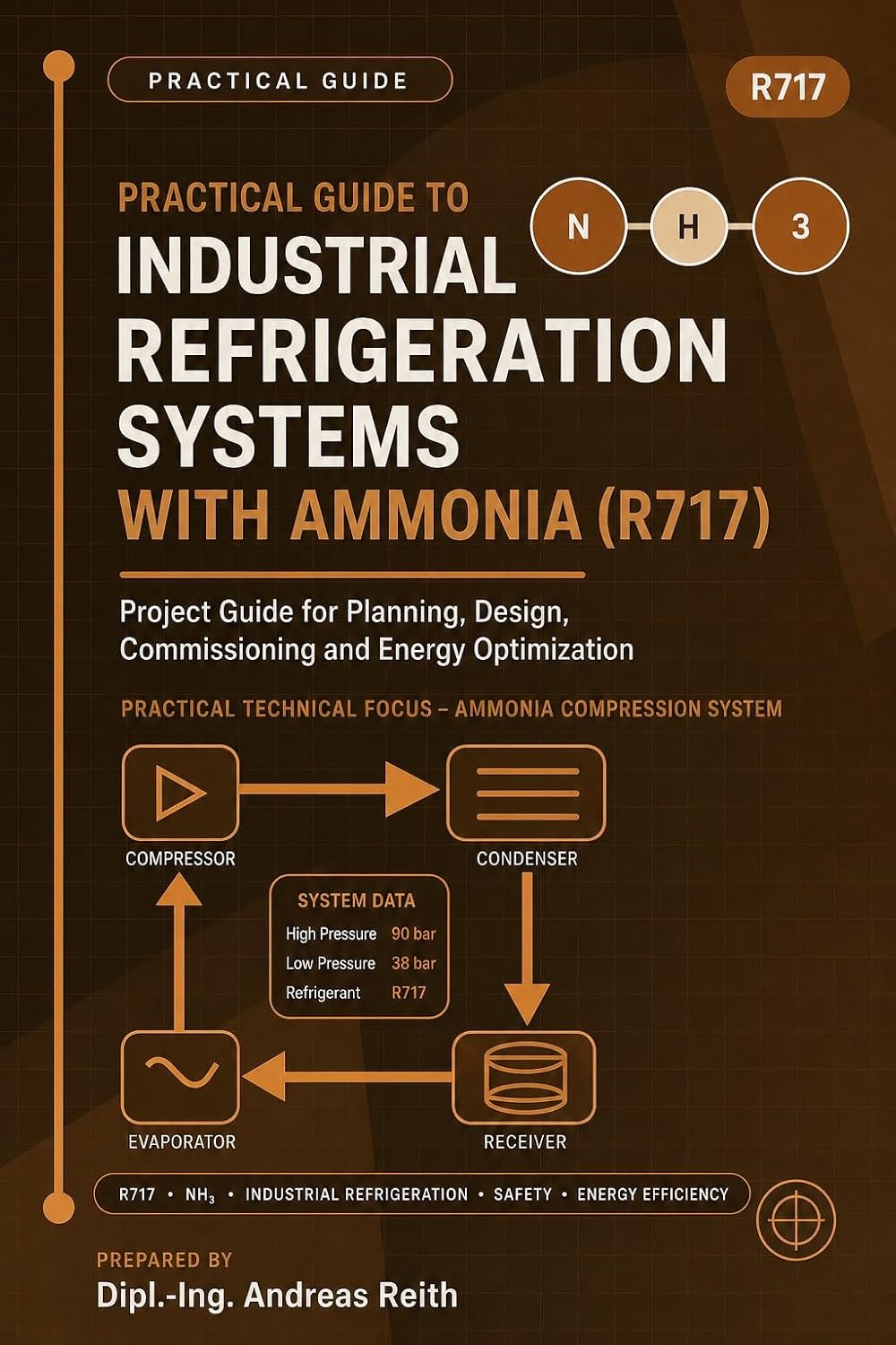 Industrial Ammonia Refrigeration (R717): A Practical Guide to Planning, Design, Commissioning, Safety, and Energy Optimization (Industriekälte mit Ammoniak (R717) Book 4) (English Edition) baixar o livro de graça