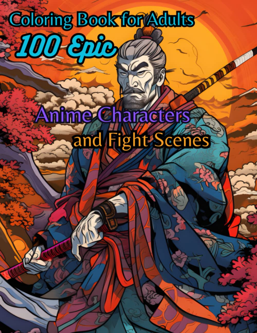 capítulo por capítulo baixar 100 Epic Anime Characters and Fight Scenes: Coloring Book for Adults