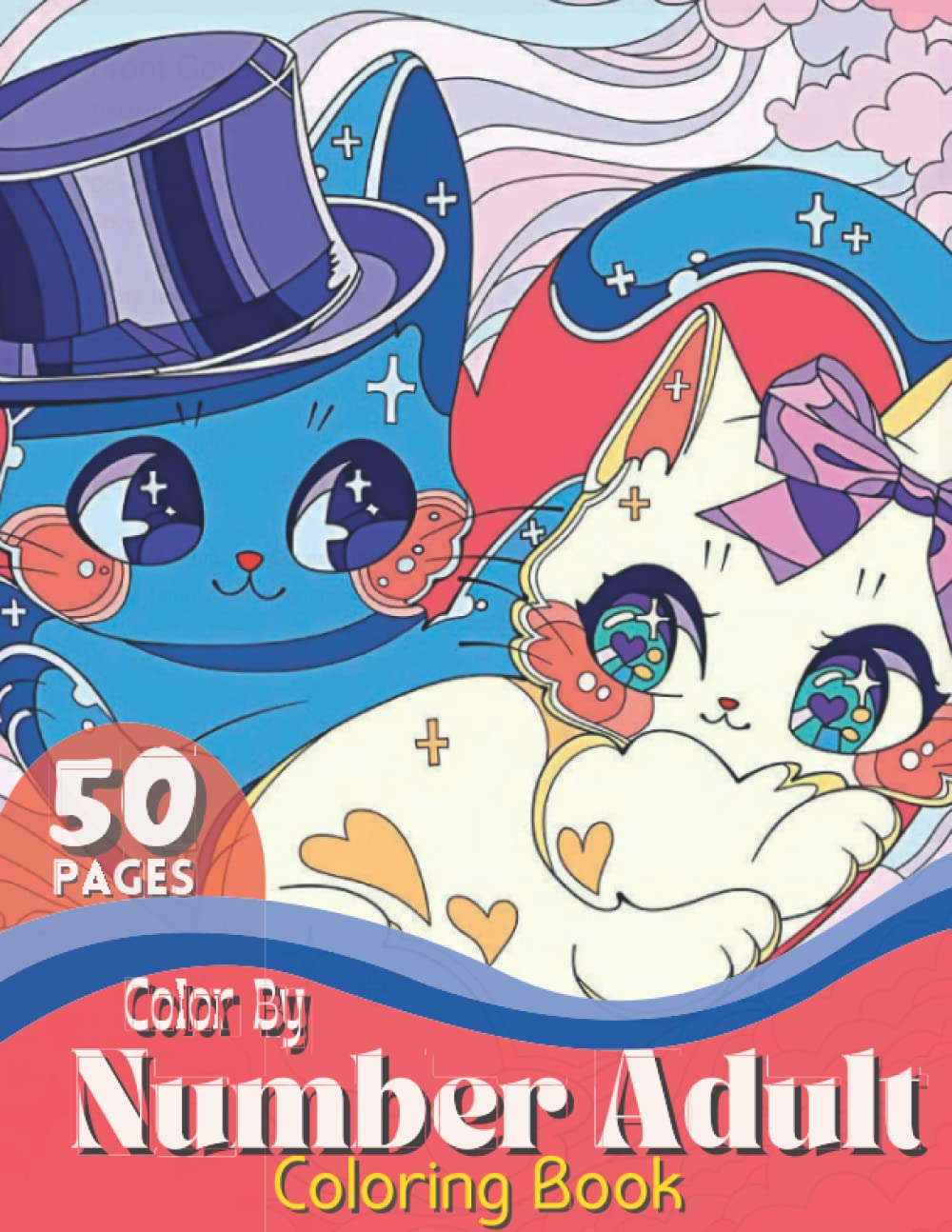 50 Color by Number Adult Coloring Book: color by number large print for adults | large print color by number coloring books baixar livro de graça