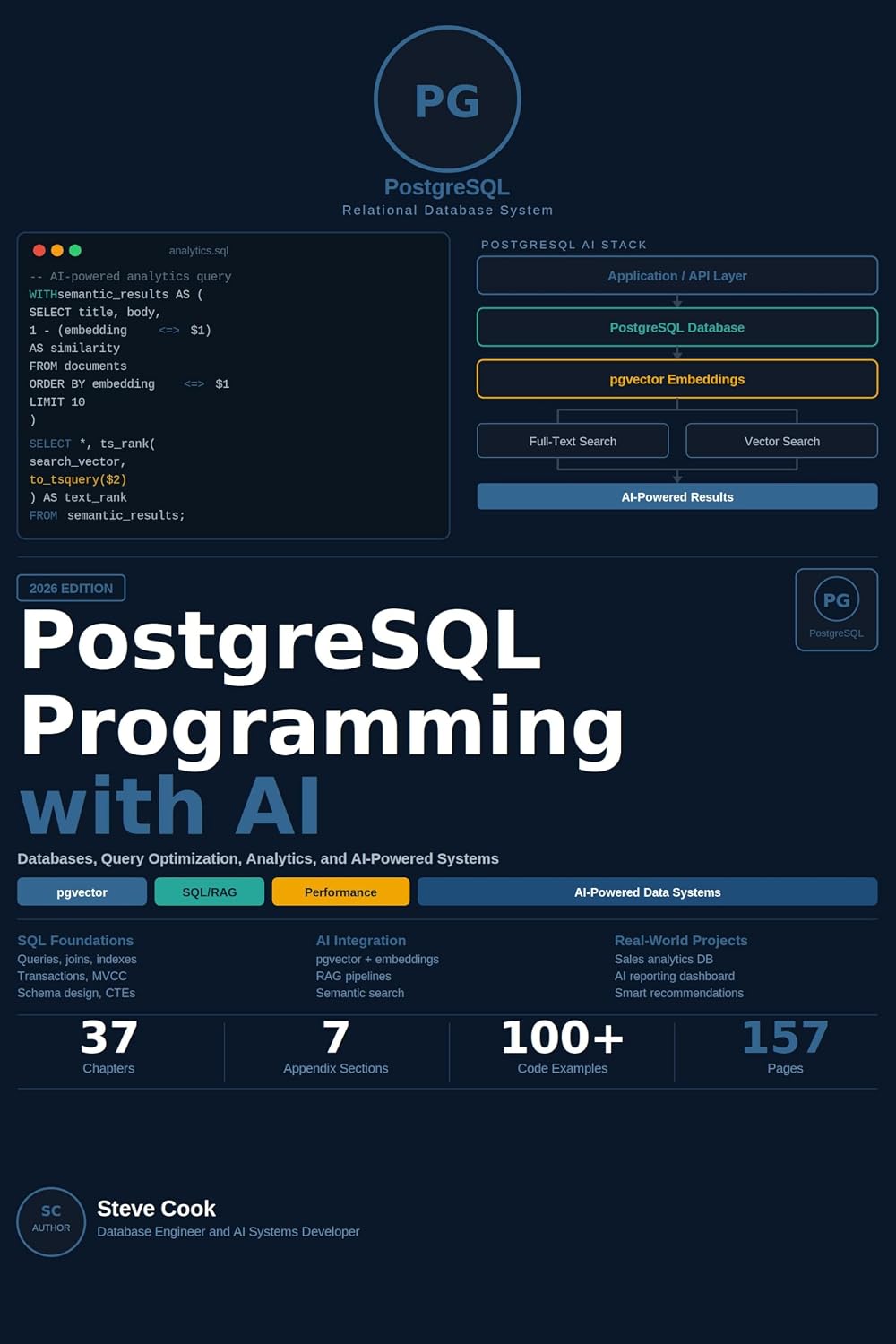 ler totalmente PostgreSQL with AI: A Complete Beginner's Guide to PostgreSQL Databases, Query Optimization, Analytics, and AI-Powered Data Systems (English Edition)