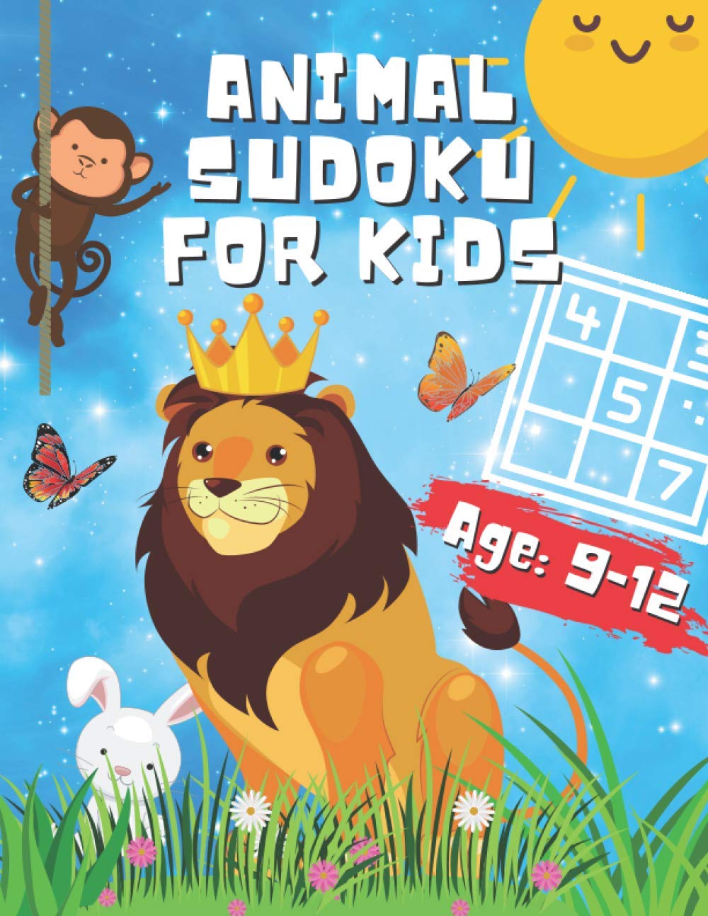 Animal Sudoku for Kids: 110 Sudoku Puzzles from Beginner to Advanced | Fun Activity Leaning Book from Easy to Hard | Large Print, 8.5” x 11” Page and Full Solutions Answers baixar livro de graça
