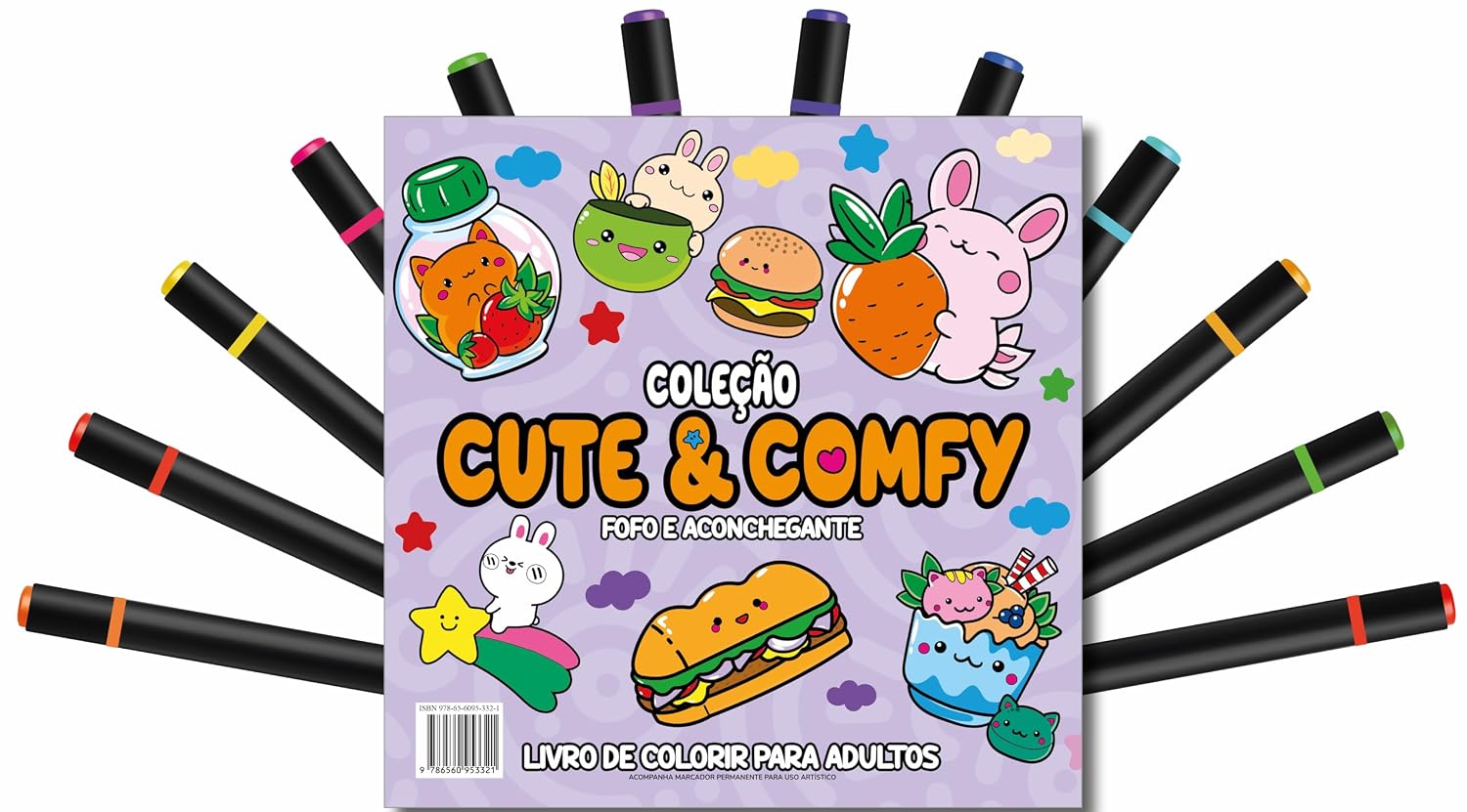 capítulo por capítulo baixar Cute & Comfy Coloring Book for Adults - Fofo e Aconchegante - Livro de Colorir Adulto