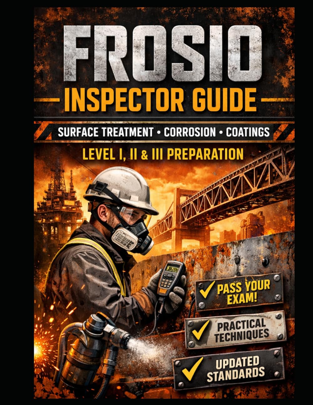 capítulo por capítulo baixar FROSIO Inspector Guide: Surface Treatment, Corrosion & Coatings – Complete Preparation for Level I, II & III Certification Exams