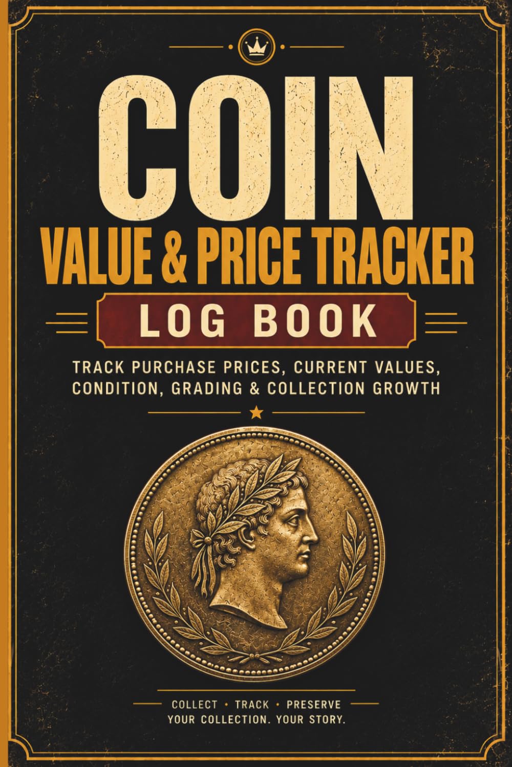 ler totalmente Coin Value & Price Tracker Log Book: Track Purchase Prices, Current Values, Condition, Grading & Collection Growth.