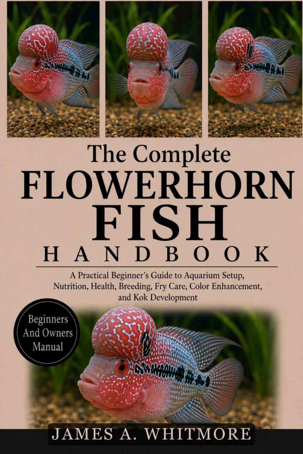 ler totalmente THE COMPLETE FLOWERHORN FISH HANDBOOK: A Practical Beginner’s Guide to Aquarium Setup, Nutrition, Health, Breeding, Fry Care, Color Enhancement, and Kok Development