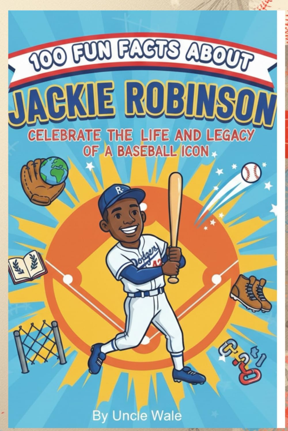 100 Fun Facts About Jackie Robinson: Celebrate the Life and Legacy of a Baseball Icon: An Inspiring Journey Through the Life of Jackie Robinson for Kids, Teens, and Sports Fans! baixar livro de graça