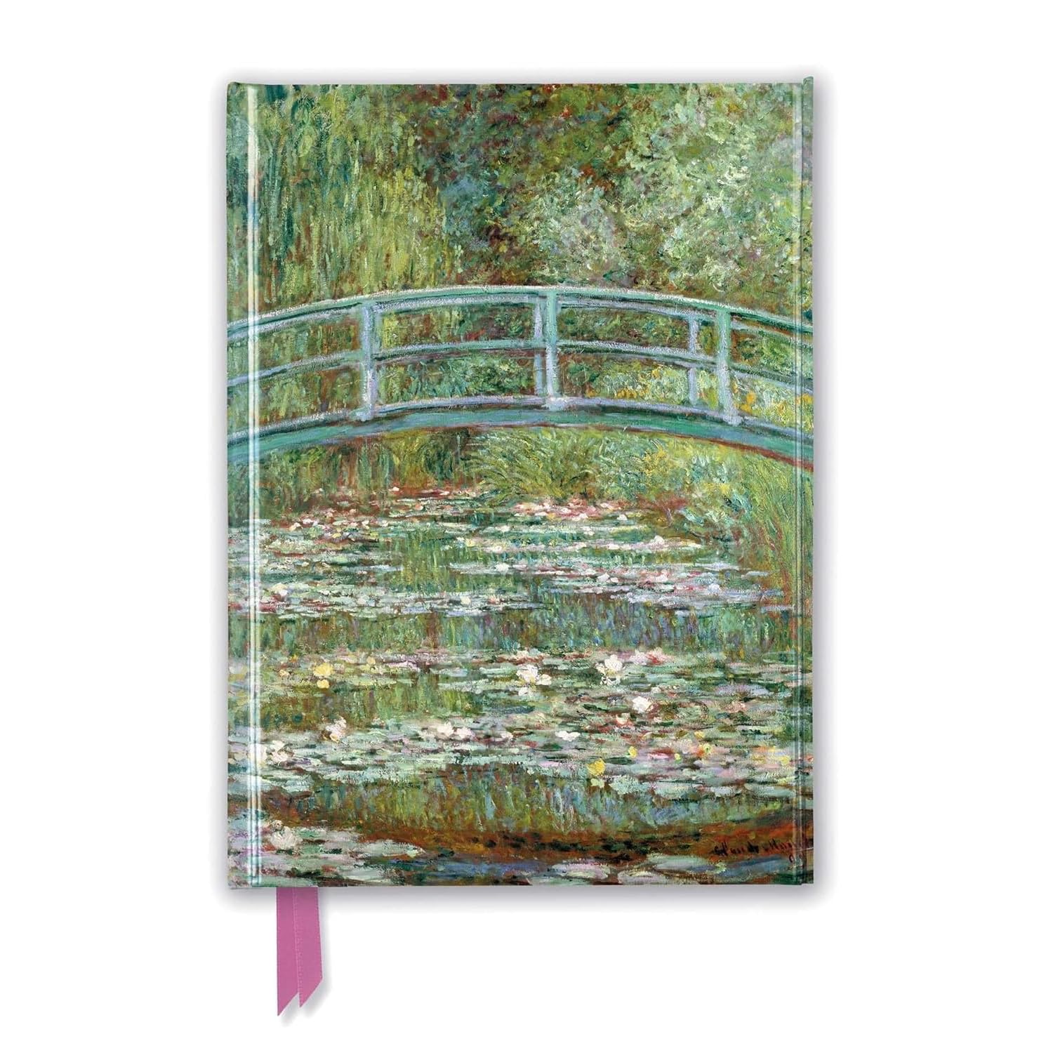 Claude Monet: Bridge Over a Pond of Water Lilies (Foiled Journal) baixar o livro de graça