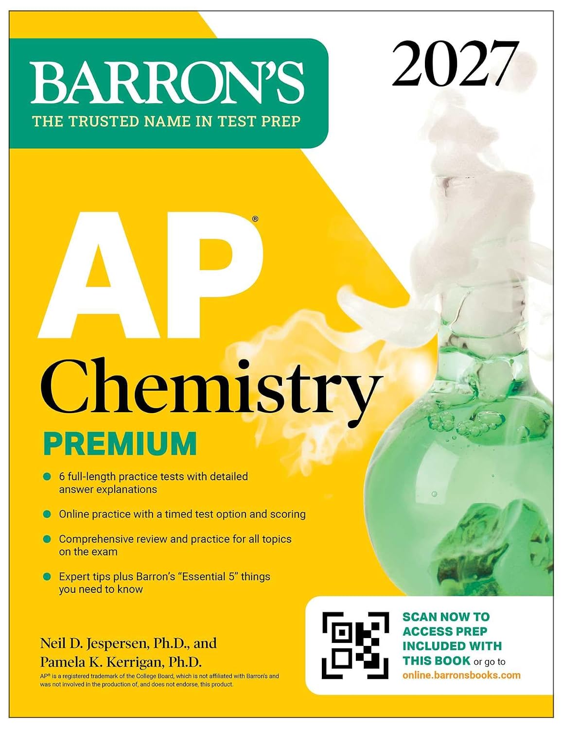 AP Chemistry Premium, 2027: Prep Book with 6 Practice Tests + Comprehensive Review + Online Practice baixar o livro de graça