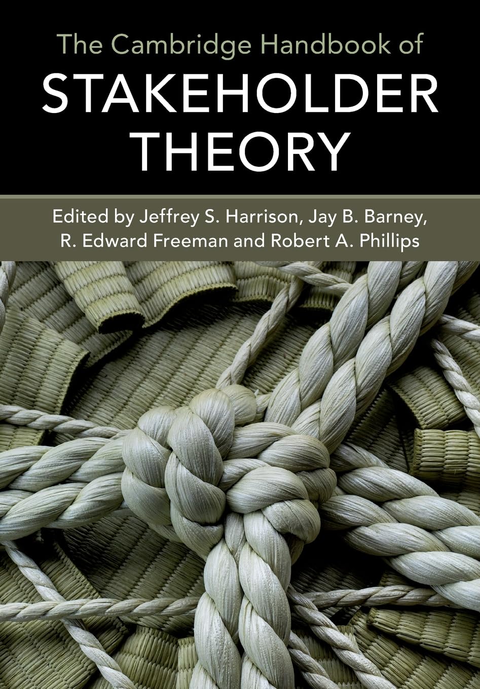 The Cambridge Handbook of Stakeholder Theory baixar o livro de graça