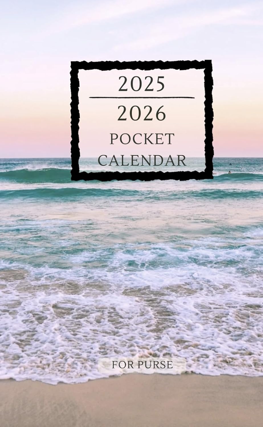 capítulo por capítulo baixar Pocket Calendar 2025-2026 For Purse: Compact 2 Years Planner with Monthly Views, Goals, Contacts, To Do List and Password Keeper | Beach Cover