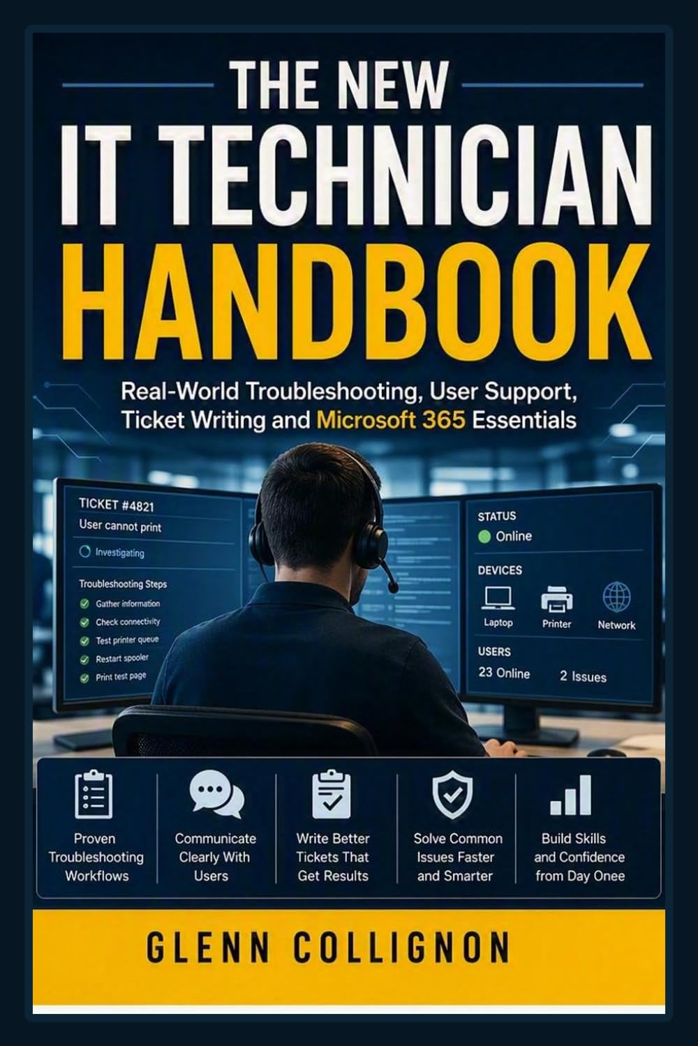 capítulo por capítulo baixar The New IT Technician Handbook: Real-World Troubleshooting, User Support, Ticket Writing and Microsoft 365 Essentials