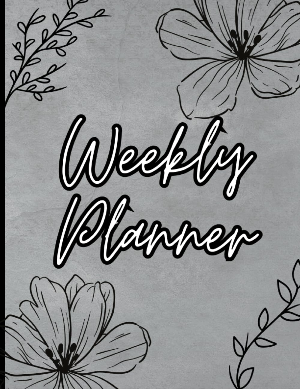 ler totalmente Minimalist Floral Two Year Weekly Planner Undated