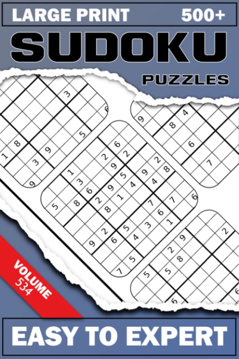 500+ Sudoku Puzzles for Adults: Explore the World of Logic - Volume 534 baixar livro de graça