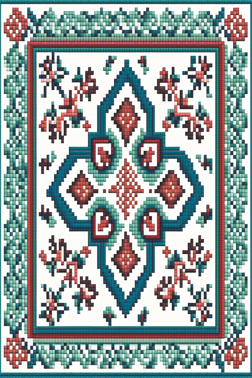capítulo por capítulo baixar Tatreez Palestinian Embroidery Patterns: Traditional Cross Stitch Designs Inspired by Palestinian Heritage
