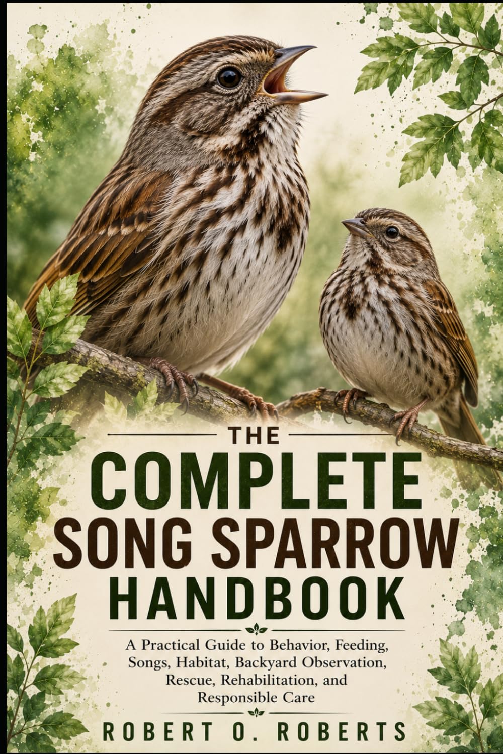 THE COMPLETE SONG SPARROW HANDBOOK: A Practical Guide to Behavior, Feeding, Songs, Habitat, Backyard Observation, Rescue, Rehabilitation, and Responsible Care baixar livro de graça