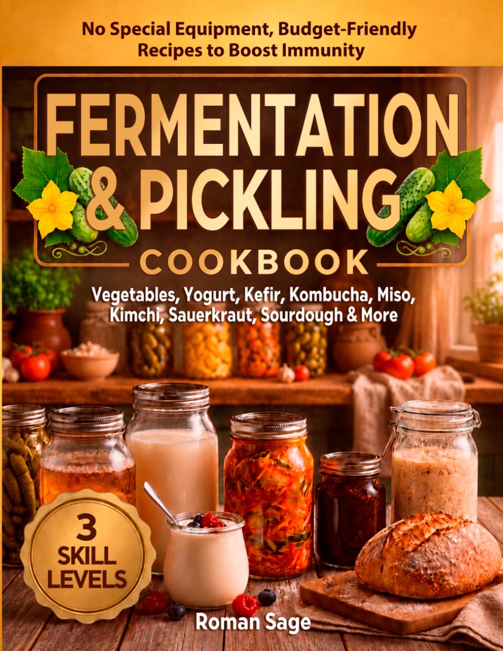 capítulo por capítulo baixar Fermentation & Pickling Cookbook: Budget-Friendly Recipes, Easy Steps, Beginners to Advanced — Vegetables Homemade Jars, Food & Drinks