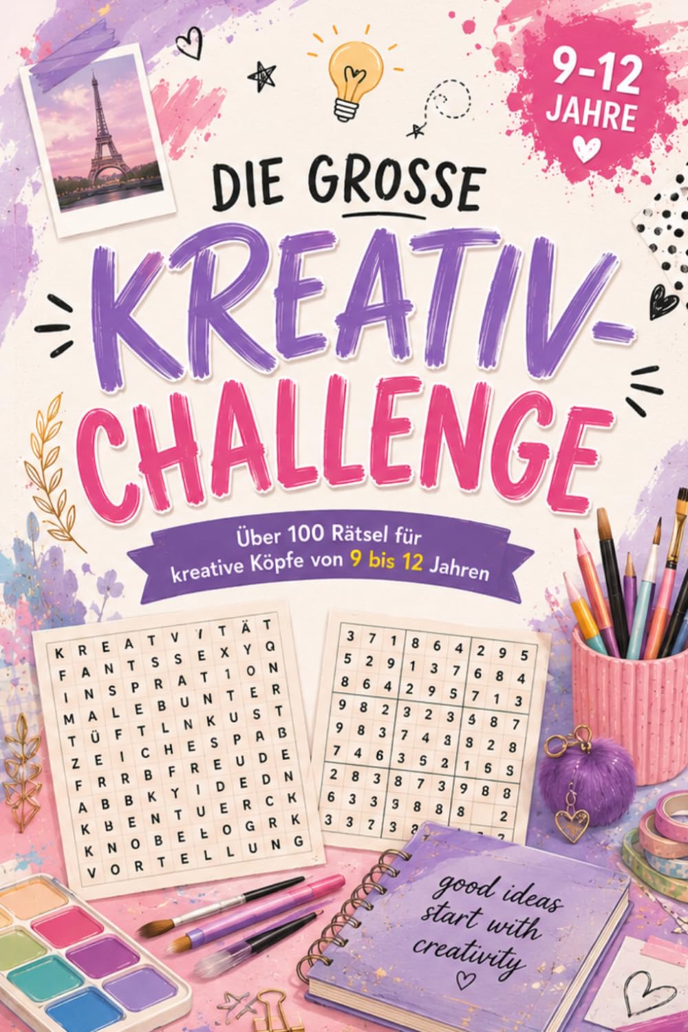 capítulo por capítulo baixar Die große Kreativ-Challenge: Rätselbuch – ein tolles Geschenk für Kinder und Jugendliche von 9 bis 12 Jahren (Kreative Köpfe) (German Edition)