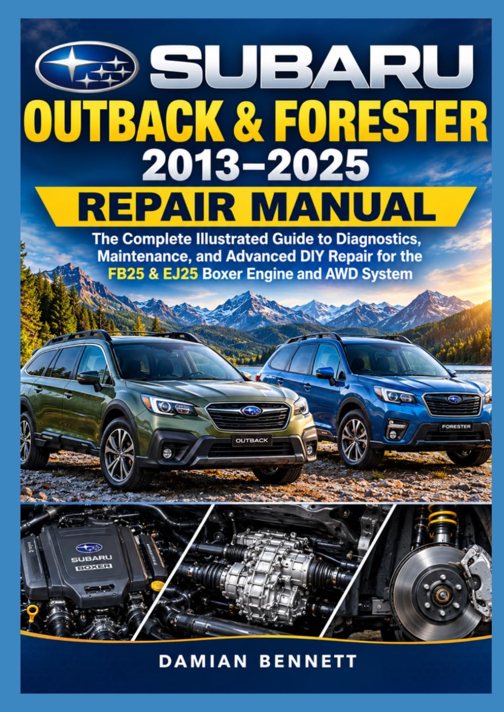capítulo por capítulo baixar Subaru Outback & Forester 2013–2025 Repair Manual: The Complete Illustrated Guide to Diagnostics, Maintenance, and Advanced DIY Repair for the FB25 & EJ25 Boxer Engine and AWD System