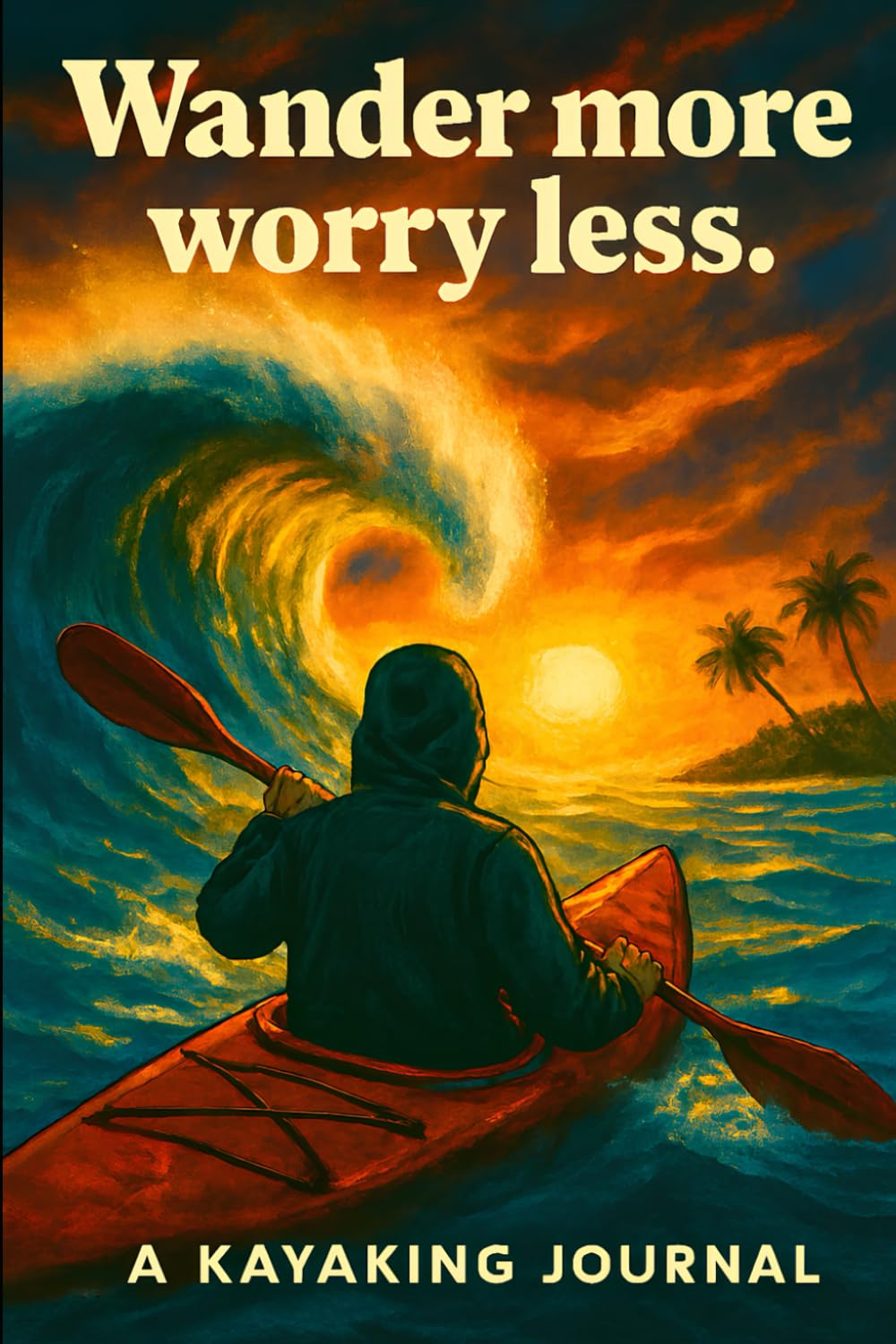 Wander More Worry Less Kayaking Notebook – Lined Journal 96 Pages: Adventure‑Inspired Cover for Outdoor Lovers, Travel Notes, Daily Writing, and Reflections baixar o livro de graça