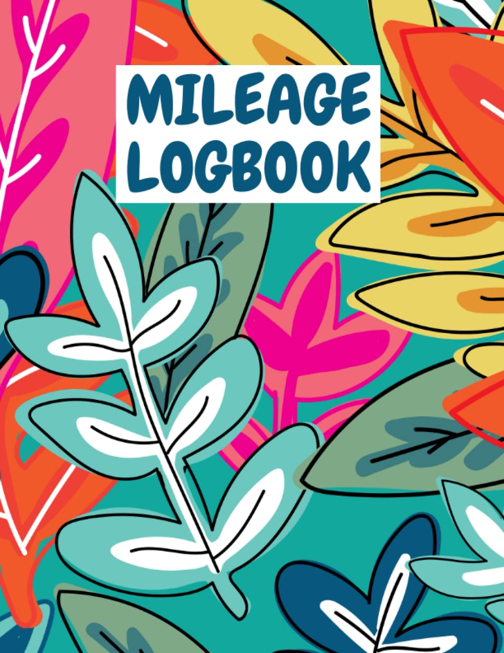 Mileage Logbook: Logbook Jungle 8.5x11 Jungle Themed Mileage Logbook v10 baixar o livro de graça