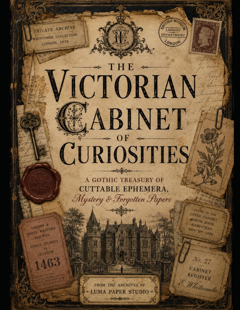 capítulo por capítulo baixar The Victorian Cabinet of Curiosities.: A Gothic Treasury of Cuttable Ephemera, Mystery & Forgotten Papers (Luma Obscura)
