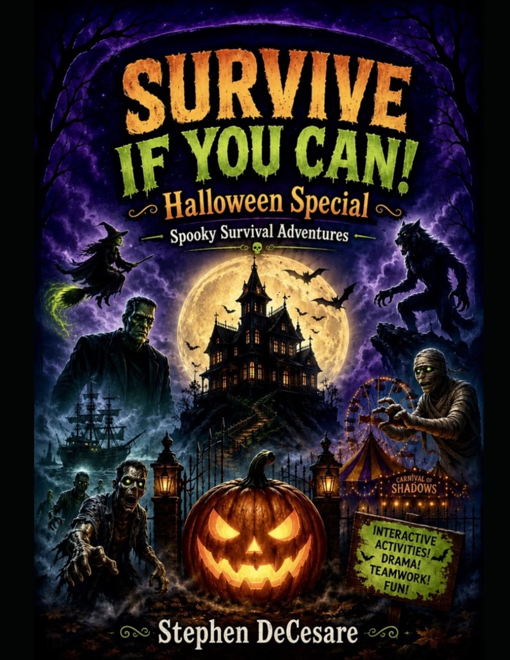 capítulo por capítulo baixar SURVIVE IF YOU CAN! Halloween Special: Spooky Survival Adventures
