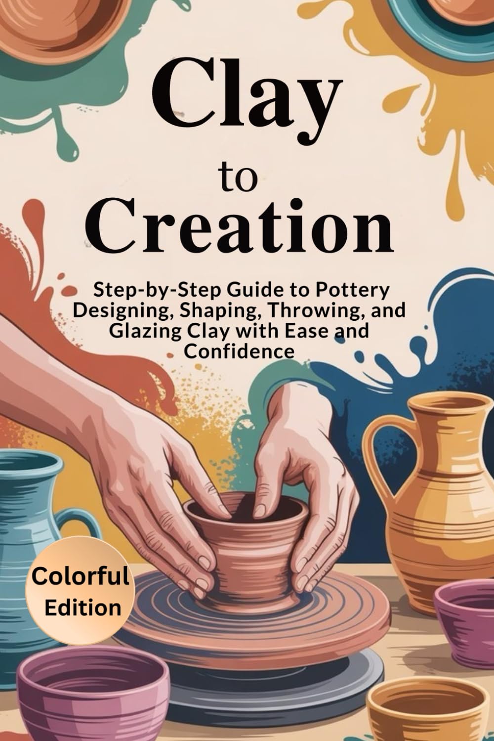 capítulo por capítulo baixar Clay to Creation A Complete Pottery Guide: A Step-by-Step Fully Illustrated Guide to Designing, Shaping, Throwing, and Glazing Clay with Ease and... How to Develop Your Pottery Design Skills.