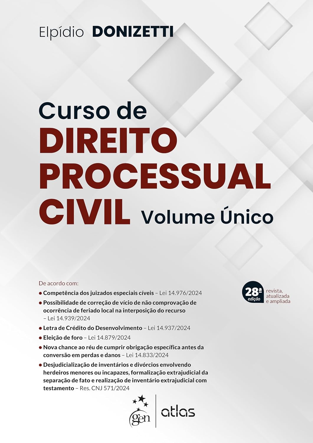 ler totalmente Curso de Direito Processual Civil - Vol.Único - 28ª Edição - 2025